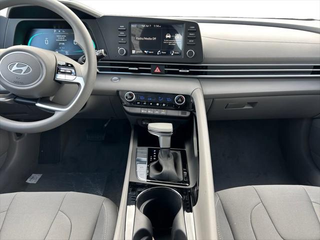 2026 Hyundai Elantra Hybrid Blue