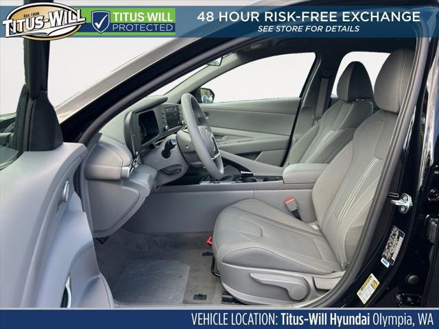 2026 Hyundai Elantra Hybrid Blue