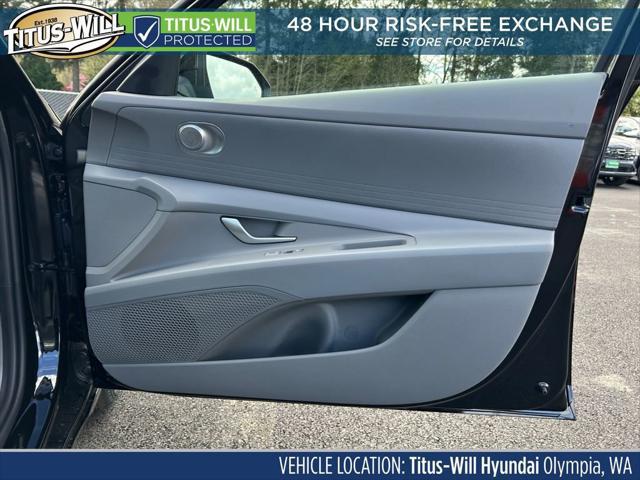 2026 Hyundai Elantra Hybrid Blue