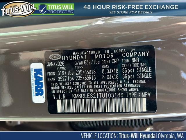 2026 Hyundai Palisade SEL 7P