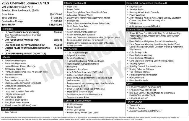 2022 Chevrolet Equinox FWD LS for sale in Sherman, TX