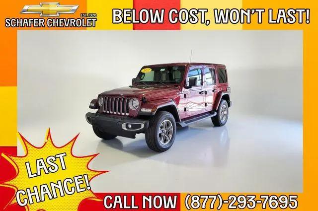 2022 Jeep Wrangler Unlimited Sahara for sale in Pinconning, MI