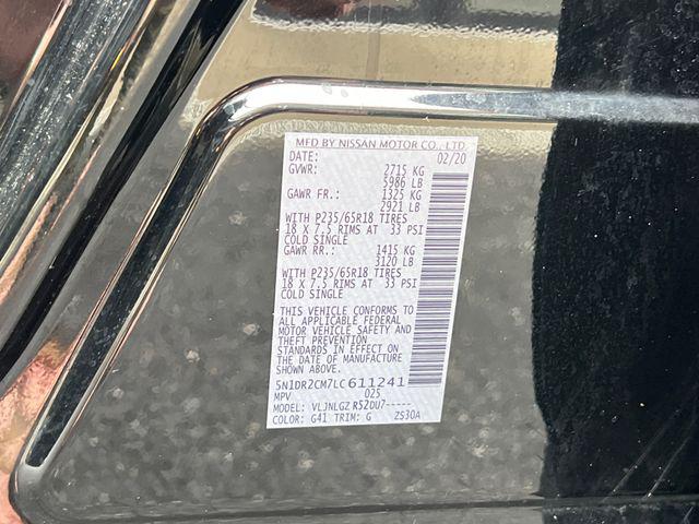 2020 Nissan Pathfinder SL 4WD