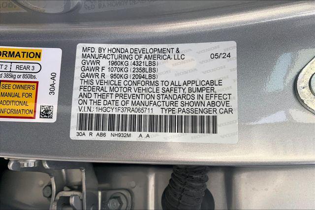 2024 Honda Accord EX