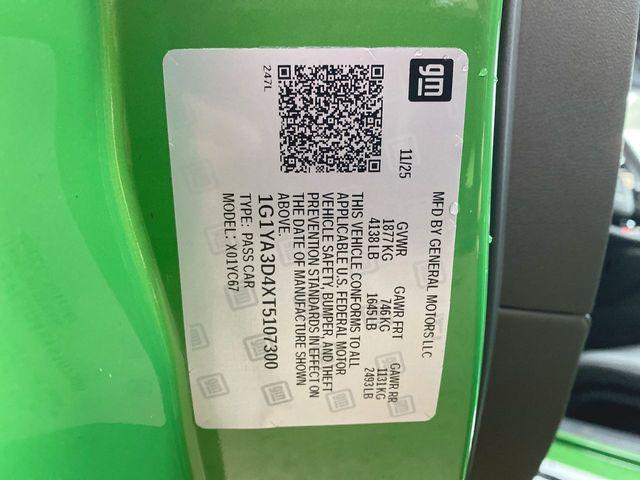 2026 Chevrolet Corvette Stingray Convertible, 1LT, RWD