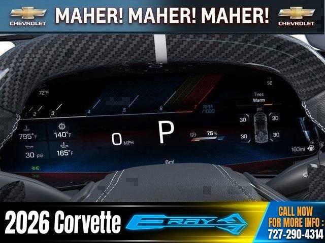 2026 Chevrolet Corvette E-Ray Convertible, 3LZ, RWD