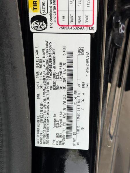 2019 Ford Fiesta SE