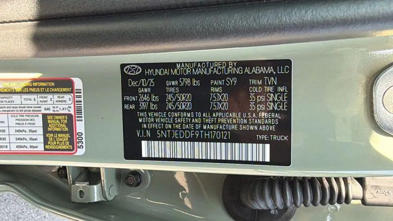 2026 Hyundai Santa Cruz Limited