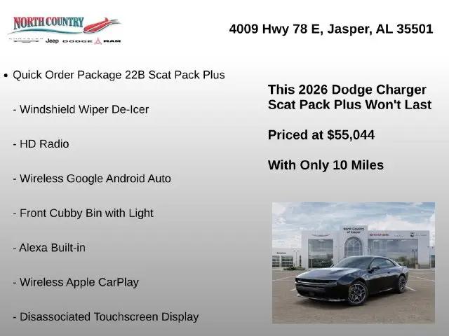 2026 Dodge Charger Scat Pack Plus 2-Door AWD