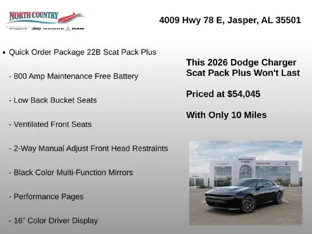 2026 Dodge Charger Scat Pack Plus 2-Door AWD