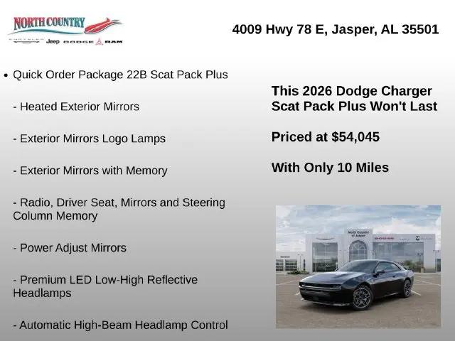 2026 Dodge Charger Scat Pack Plus 2-Door AWD