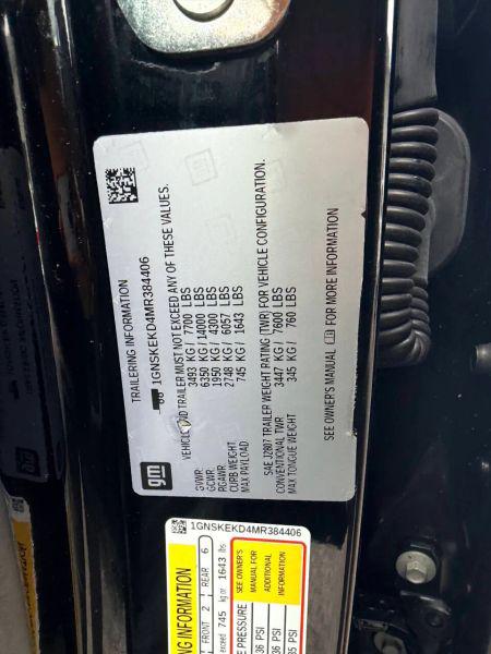 2021 Chevrolet Suburban 4WD RST