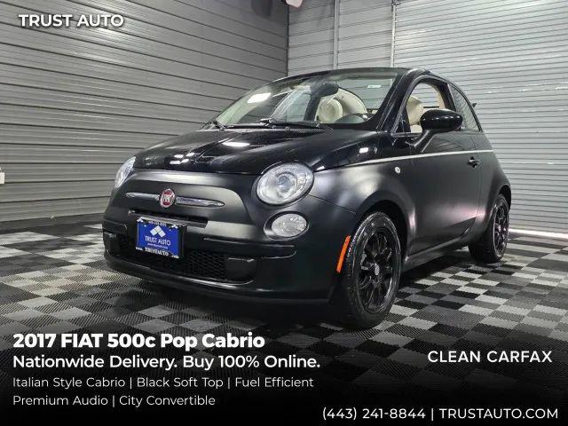 2017 Fiat 500c Pop for sale in Sykesville, MD