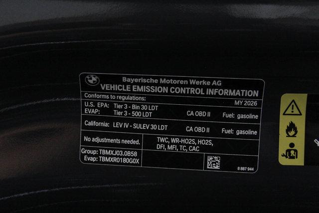2026 BMW X5 sDrive40i