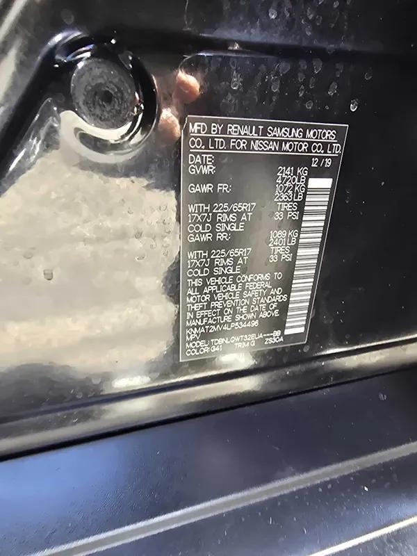 2020 Nissan Rogue SV Intelligent AWD