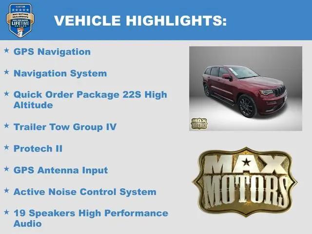 2020 Jeep Grand Cherokee High Altitude 4x4