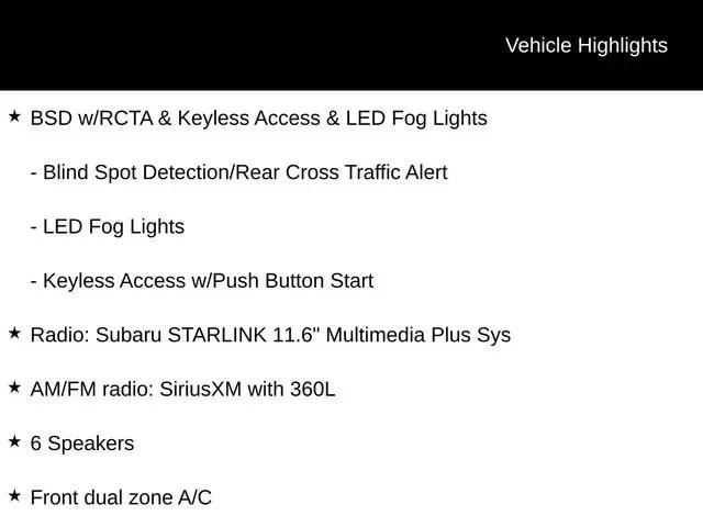 2024 Subaru Legacy Premium