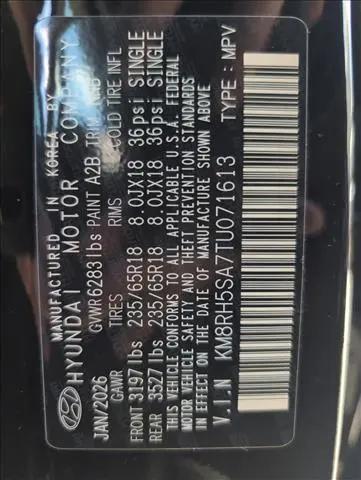 2026 Hyundai Palisade Hybrid Blue SEL Premium 8P