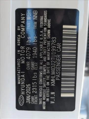 2026 Hyundai Elantra Hybrid SEL Sport