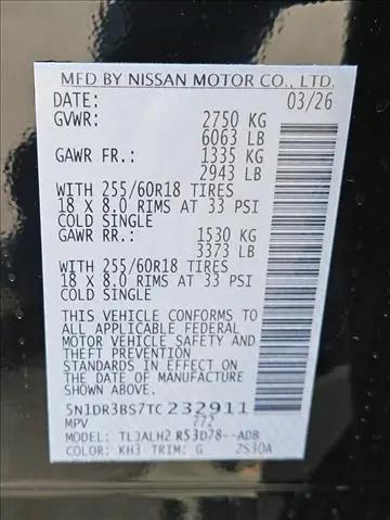 2026 Nissan Pathfinder SV