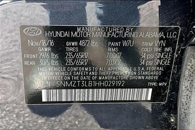 2017 Hyundai Santa Fe Sport 2.4L