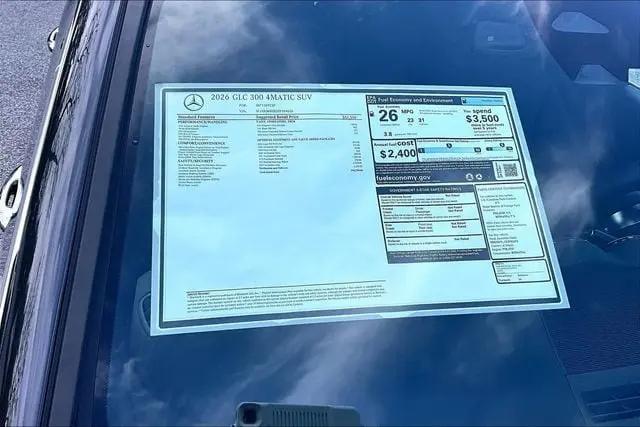 2026 Mercedes-Benz GLC GLC 300