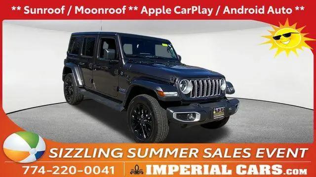 2025 Jeep Wrangler 4xe Sahara 4xe for sale in North Attleborough, MA