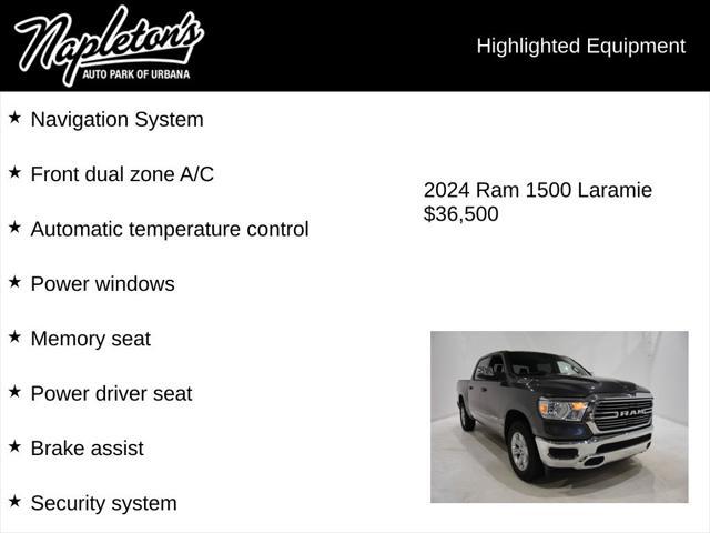 2024 Ram 1500 Laramie Crew Cab 4x4 5'7" Box
