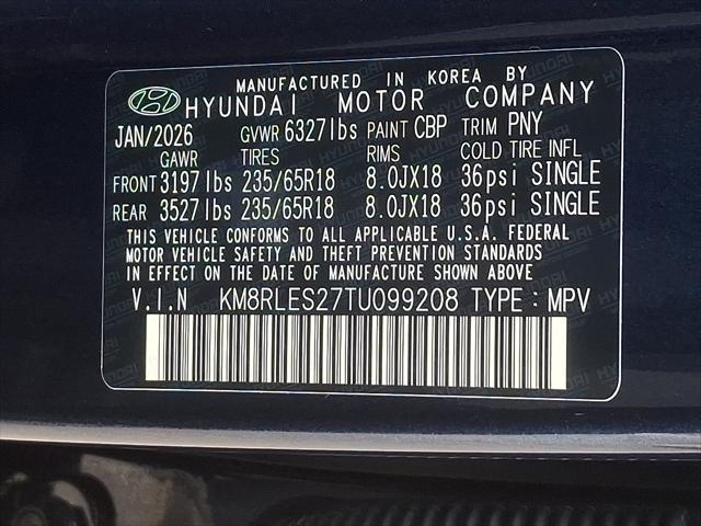 2026 Hyundai Palisade SEL 7P