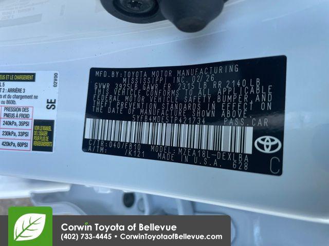 2026 Toyota Corolla LE
