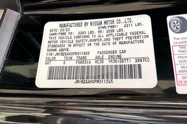2023 Nissan Z Sport Manual