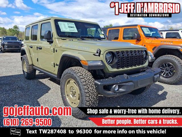 2026 Jeep Wrangler WRANGLER 4-DOOR WILLYS 41 2026 Jeep Wrangler WRANGLER 4-DOOR WILLYS 41