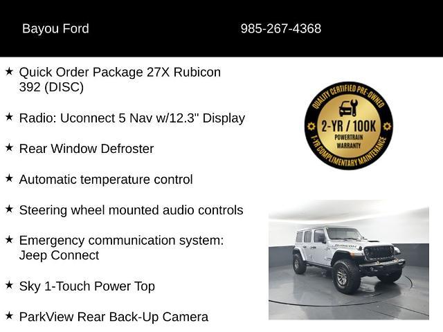 2024 Jeep Wrangler 4-Door Rubicon 392 4x4