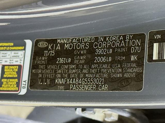2016 Kia Forte EX