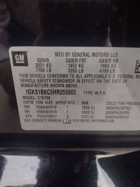 2017 GMC Yukon SLT