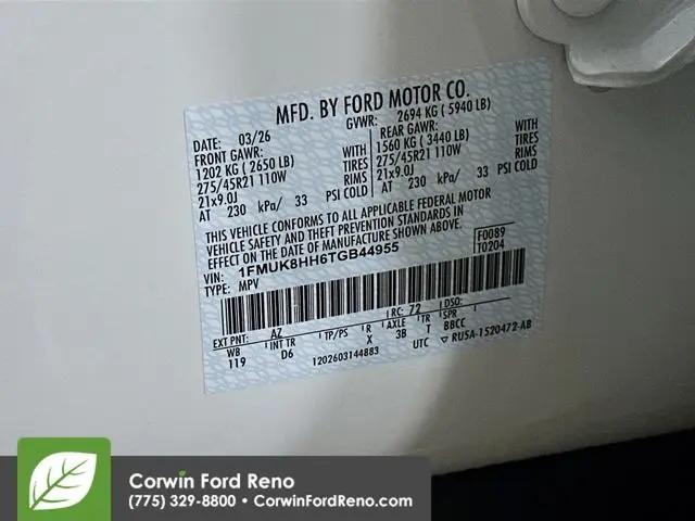 2026 Ford Explorer Platinum