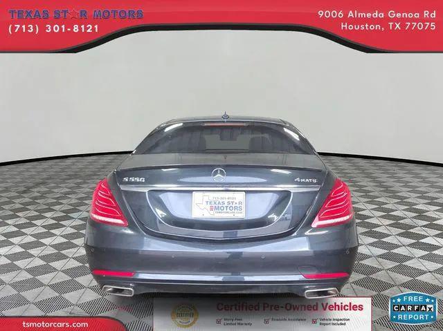 2016 Mercedes-Benz S 550 4MATIC
