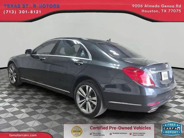2016 Mercedes-Benz S 550 4MATIC