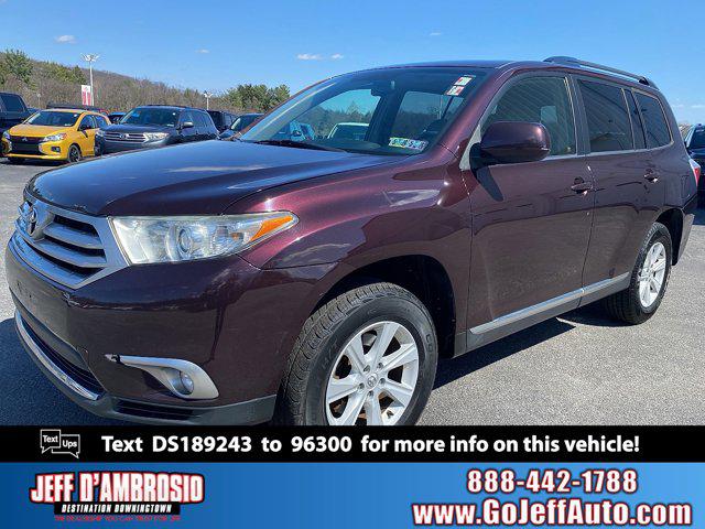 2013 Toyota Highlander SE V6 for sale in Downingtown, PA