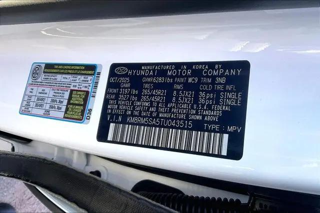 2026 Hyundai Palisade Hybrid Calligraphy