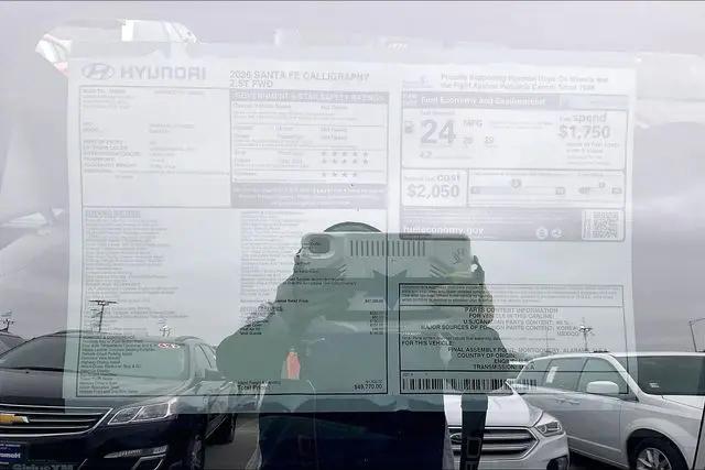 2026 Hyundai Santa Fe Calligraphy