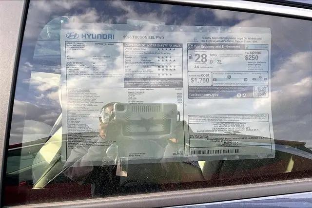 2026 Hyundai Tucson SEL