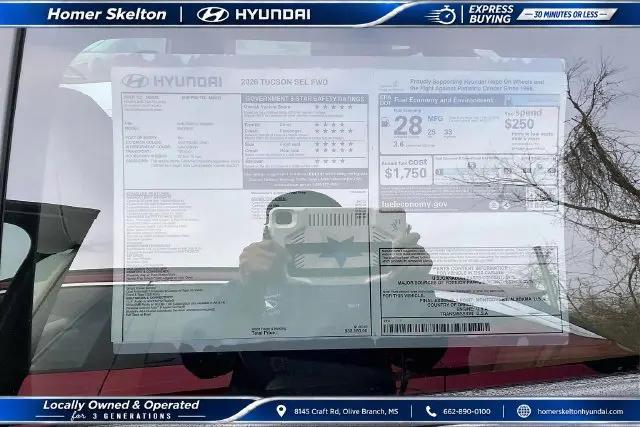 2026 Hyundai Tucson SEL