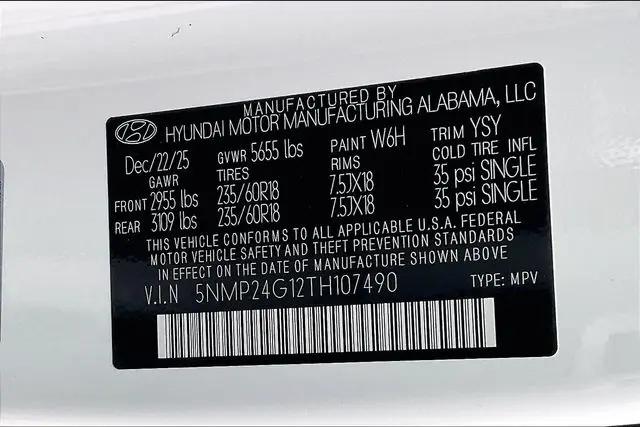 2026 Hyundai Santa Fe Hybrid SEL