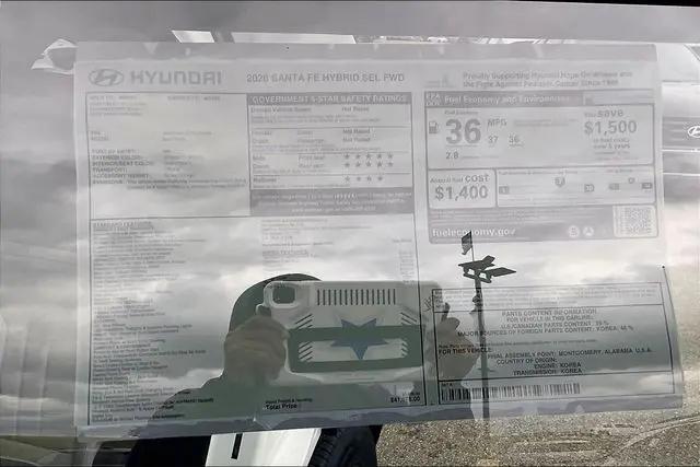 2026 Hyundai Santa Fe Hybrid SEL