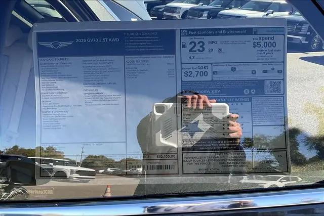 2026 Genesis GV70 2.5T
