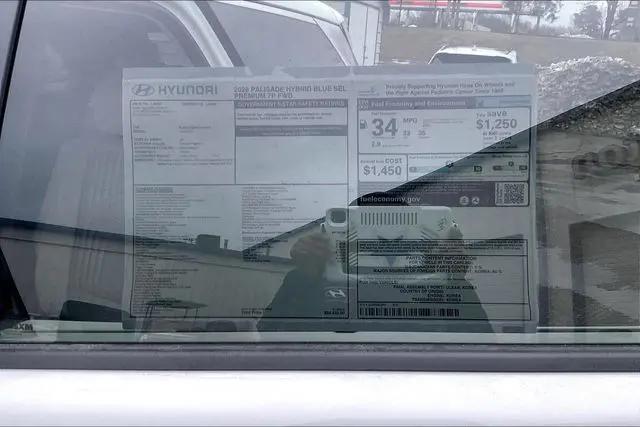 2026 Hyundai Palisade Hybrid Blue SEL Premium 7P