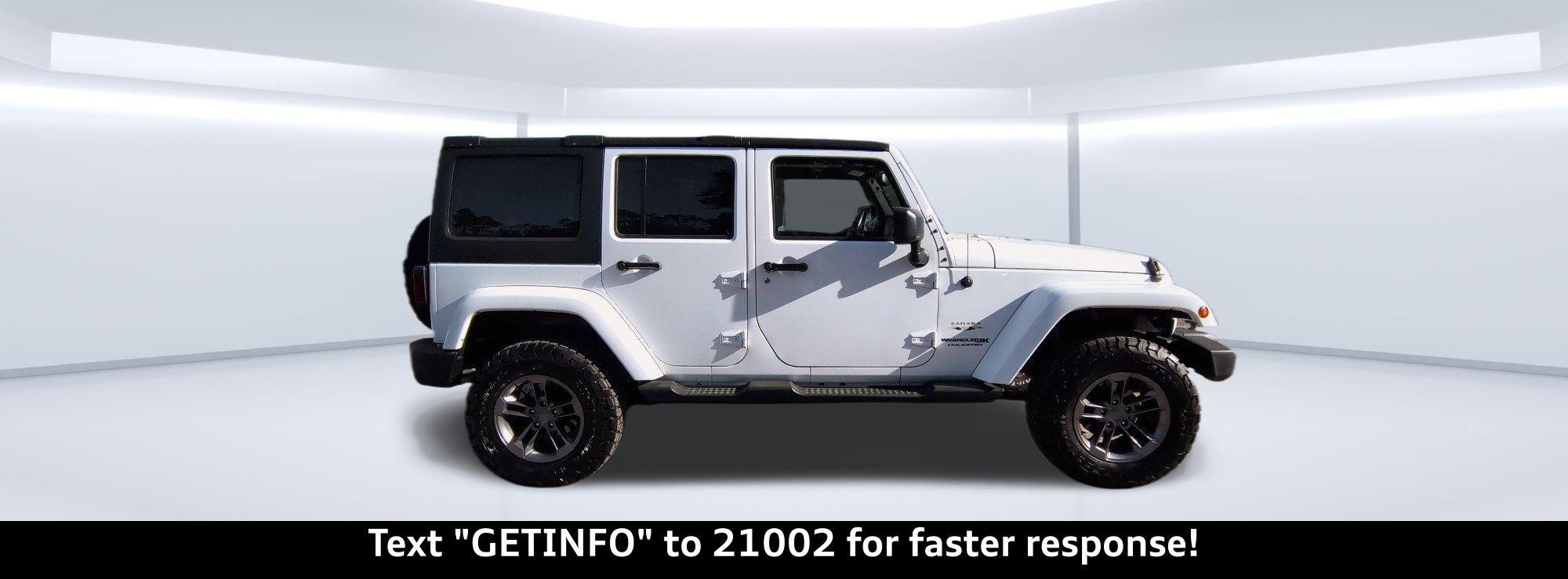 Jeep 2018 Wrangler JK Unlimited Sahara 4x4