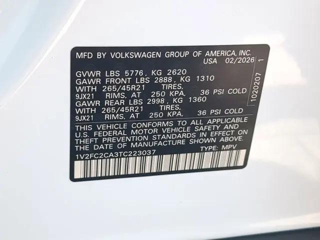 2026 Volkswagen Atlas Cross Sport SEL Premium R-Line