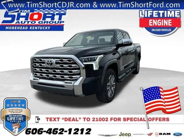 2026 Toyota Tundra 1794 Edition CrewMax 5.5' Bed for sale in Morehead, KY